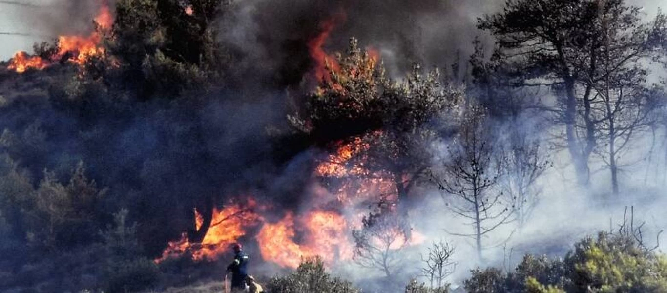 Υψηλός κίνδυνος πυρκαγιάς για αύριο σε πέντε περιφέρειες - Δείτε ποιες είναι